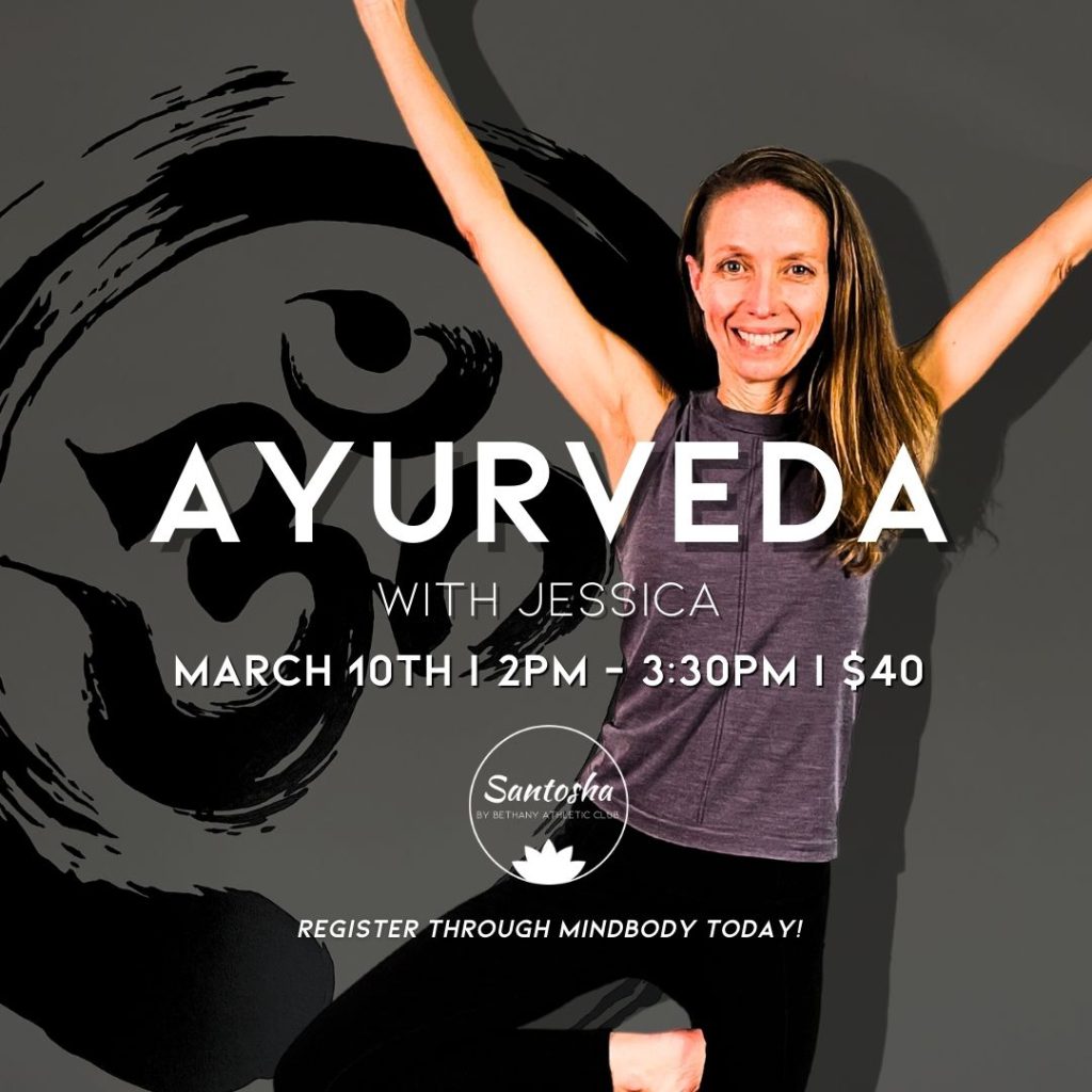 Ayurveda workshop at Santosha Yoga in Portland Oregon