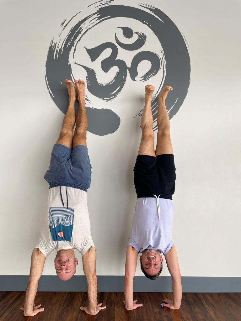 Gabe and Dane of Santosha yoga in Portland Oregon